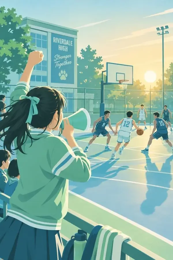 篮球场上的风 免费看短剧 青春校园封面