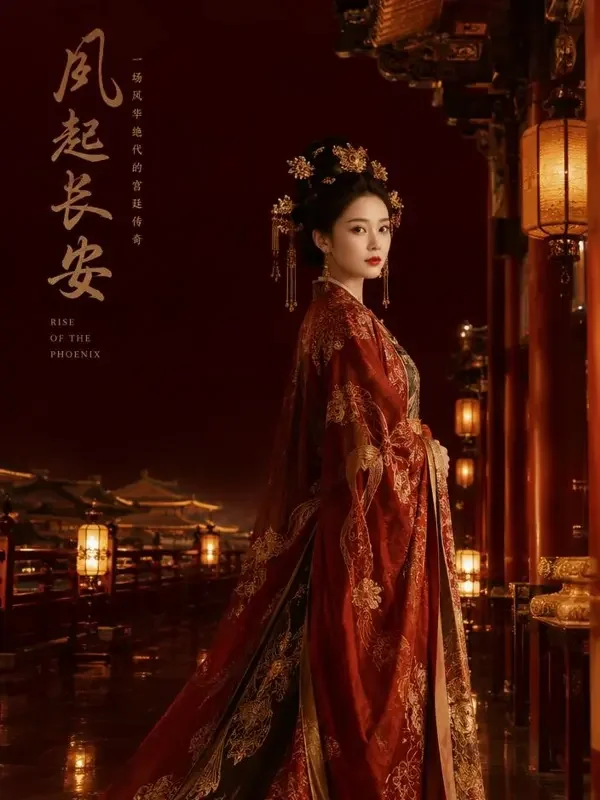 娘娘她只想搞事业短剧封面，古装题材，全 68 集